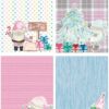Collection "CHRISTMAS PASTEL" GNOMES CARDS [SCRAPBOOK] PDF FREE (A4)