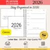 2026 Printable Weekly & Monthly Planner | Instant Download for Teachers & ADHD