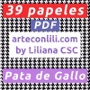 39 Printable Scrapbook Papers in Pastel & Bold Houndstooth - Instant Download