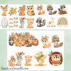 52 Printable Scrapbook Papers | Instant Download for Kids' Projects