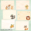 52 Printable Scrapbook Papers | Instant Download for Kids' Projects