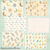 52 Printable Scrapbook Papers | Instant Download for Kids' Projects