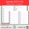 Printable 2025 Weekly Agenda | Instant Download Planner Spanish - A5 Format