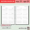 Printable School Planner 2025-2026 | Instant Download for Students