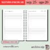Printable School Planner 2025-2026 | Instant Download for Students