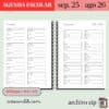 Printable School Planner 2025-2026 | Instant Download for Students