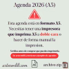 Printable 2026 Weekly Planner Spanish | Digital Download A4/A5 | Instant Access