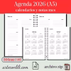 Printable 2026 Weekly Planner Spanish | Digital Download A4/A5 | Instant Access