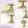 Printable Tooth Fairy Album | Digital Download Scrapbook Paper