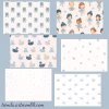 Cute Little Ballerina Printable Scrapbook Paper | Digital Download