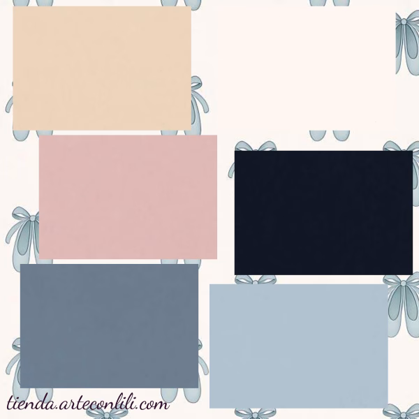 Cute Little Ballerina Printable Scrapbook Paper | Digital Download