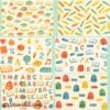 Printable Scrapbook Paper for School | Digital Download Collection