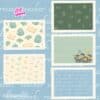 Printable Graduation Scrapbook Paper & Die Cuts | Instant Download