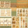 Savanna Digital Download: 52 Printable Scrapbook Papers for Safari Adventures