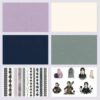 Free Wednesday Addams fanart scrapbooking kit – printable gothic papers in PDF and JPG (A4 and A3)