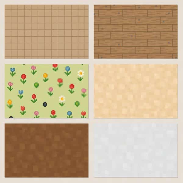 Colorful Pixelated Scrapbook Paper | Instant Download for Planners