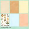 Printable Safari Sweet Collection | 36 Digital Scrapbook Papers for Kids