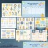 Printable Scrapbook Paper Collection for Kids – 60 Digital Downloads | Instant Download for Planners & Journals