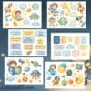 Printable Scrapbook Paper Collection for Kids – 60 Digital Downloads | Instant Download for Planners & Journals
