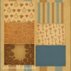 Steampunk Alice Gear Collection | Printable Scrapbook Paper Digital Download