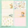 Printable Summer Scrapbook Paper – 45 Digital Downloads for Planners & Journals