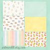 Printable Summer Scrapbook Paper – 45 Digital Downloads for Planners & Journals