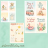 Printable Summer Scrapbook Paper – 45 Digital Downloads for Planners & Journals