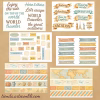 Printable Vintage Travel Scrapbook Paper Pack | Instant Download