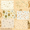 Printable Vintage Travel Scrapbook Paper Pack | Instant Download
