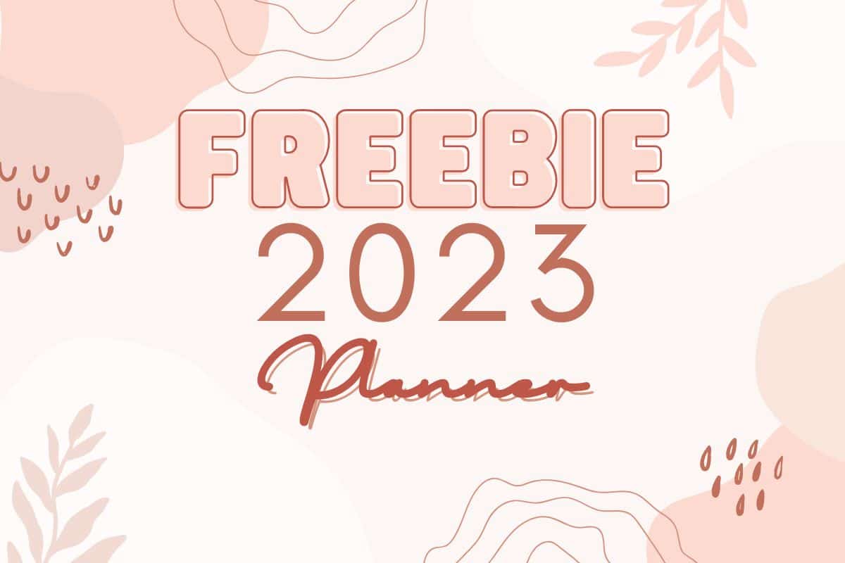 download free planner weekly freebie to print in home