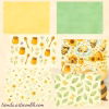Dulce Colmena – Printable Bee Scrapbook Paper | Digital Download