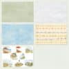 Coastal Escape Digital Kit | Printable Scrapbook Paper for Journals & Planners