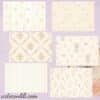 Flower Whispers - Vintage Floral Printable Scrapbook Paper | Instant Download