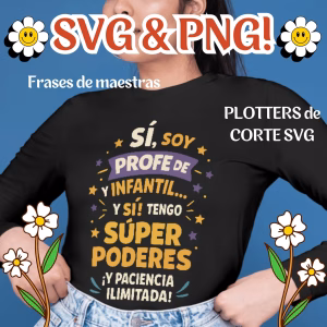 Printable Teacher Quote Designs Spanish | Instant Download SVG & PNG for Crafts