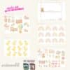 Printable Baby Girl Scrapbook Paper Kit | Instant Download 44 Designs