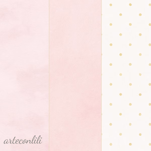 Printable Wedding Scrapbook Paper Kit Spanish – Instant Download for Planners & Journals