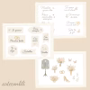 Printable Wedding Scrapbook Paper Kit Spanish – Instant Download for Planners & Journals