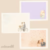 Printable Wedding Scrapbook Paper Kit Spanish – Instant Download for Planners & Journals