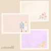 Printable Wedding Scrapbook Paper Kit Spanish – Instant Download for Planners & Journals