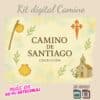 Printable Scrapbook Paper Kit - Camino de Santiago Digital Download for Journals & Planners