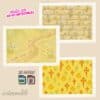 Printable Scrapbook Paper Kit - Camino de Santiago Digital Download for Journals & Planners
