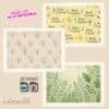 Printable Scrapbook Paper Kit - Camino de Santiago Digital Download for Journals & Planners