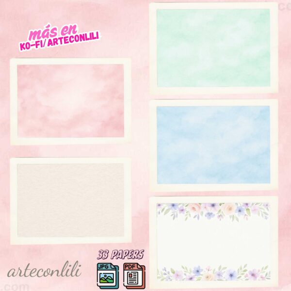 Printable Communion Scrapbook Paper Kit | Instant Download for Girls