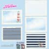 Nautical First Communion Printable Scrapbook Paper | Instant Download