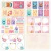51 Printable Scrapbook Papers – Cute Monsters Collection | Instant Download