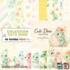 Cute Dino Printable Scrapbook Paper | Instant Download A4 & US Letter