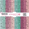 Printable Letter Soup Pattern Scrapbook Paper | Instant Download
