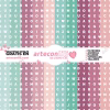 Printable Letter Soup Pattern Scrapbook Paper | Instant Download