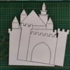 Castle template image available for free download on our website printed