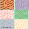 Kawaii Safari Printable Scrapbook Paper | Instant Download for Kids